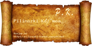 Pilinszki Kámea névjegykártya